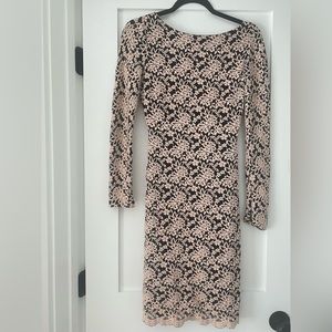 EUC Alice and Olivia Lace Column dress
